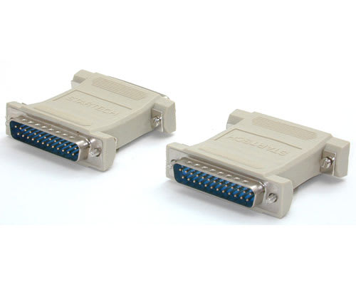 *D* DB25 Male To DB25 Male Adapter