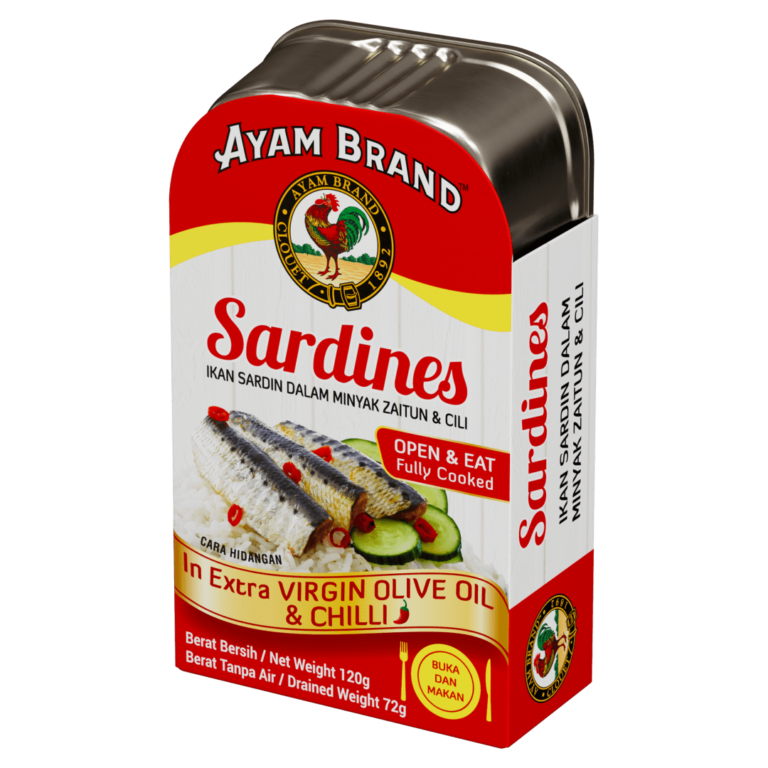 Sardines in Olive Oil &amp; Chilli 24x120g