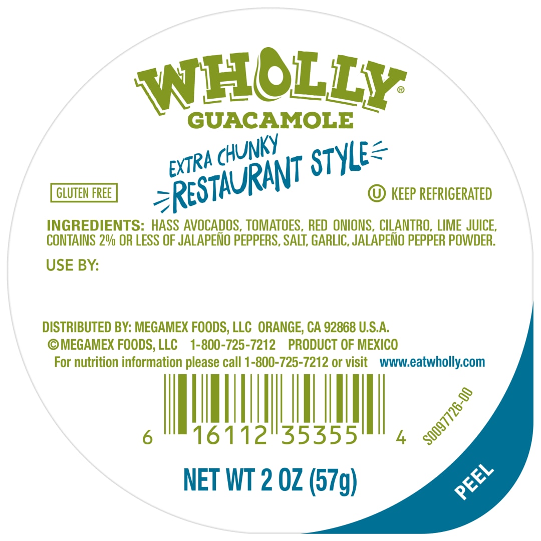 WHOLLY Guacamole Restaurant Style Mini
