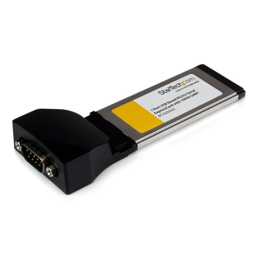 ExpressCard to 1 Port Serial Adapter - USB Based