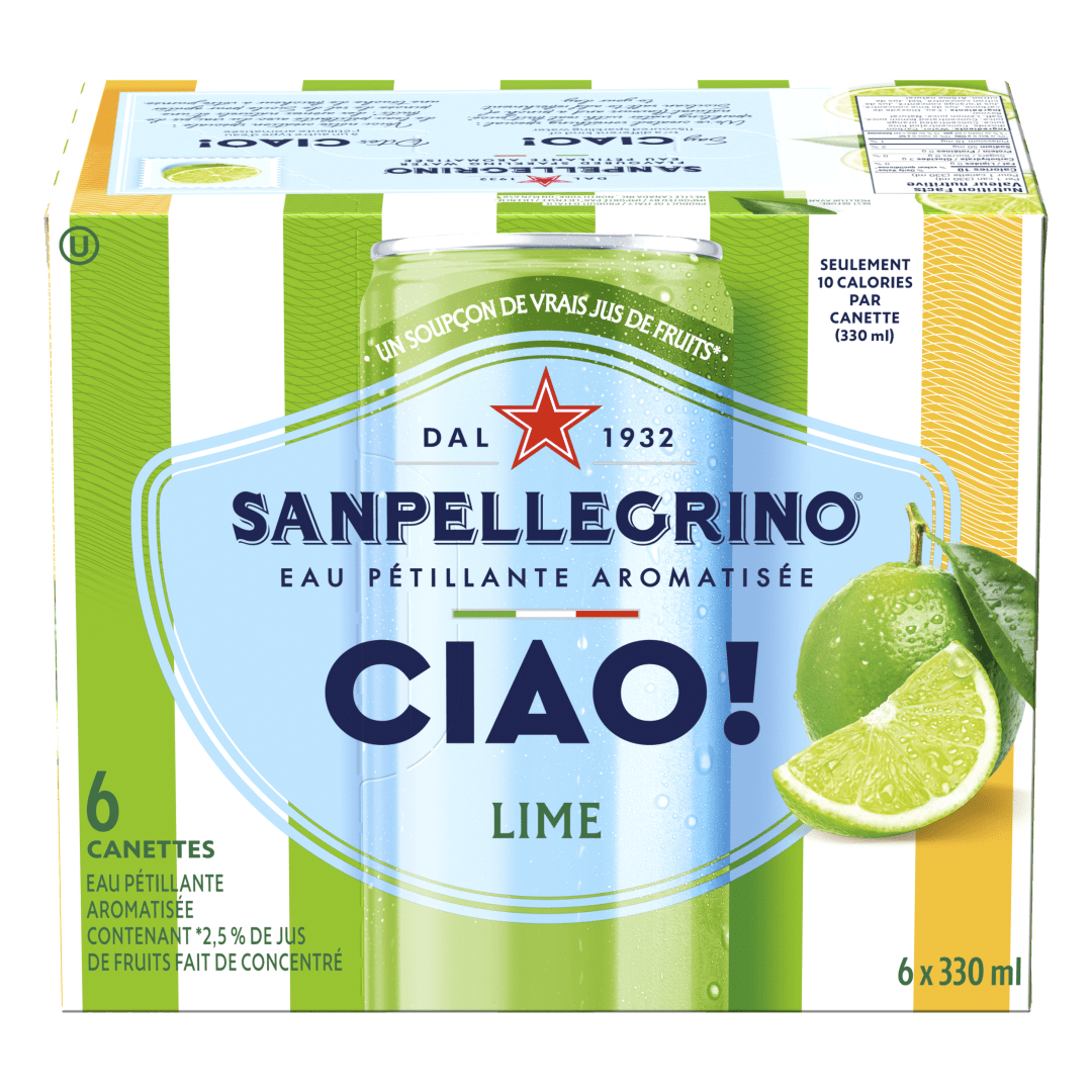 SPE CIAO! Lime CanFrPk130(4(6x330ml))CA