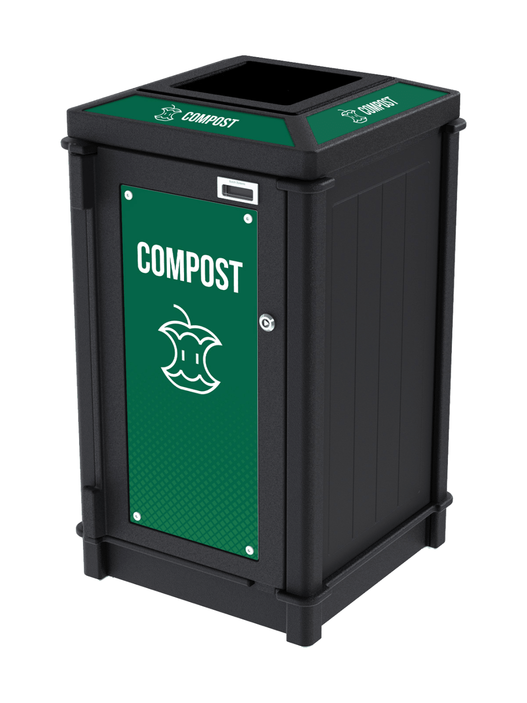  FUSION - Single - Kit - Top Load - Compost - Full - Black