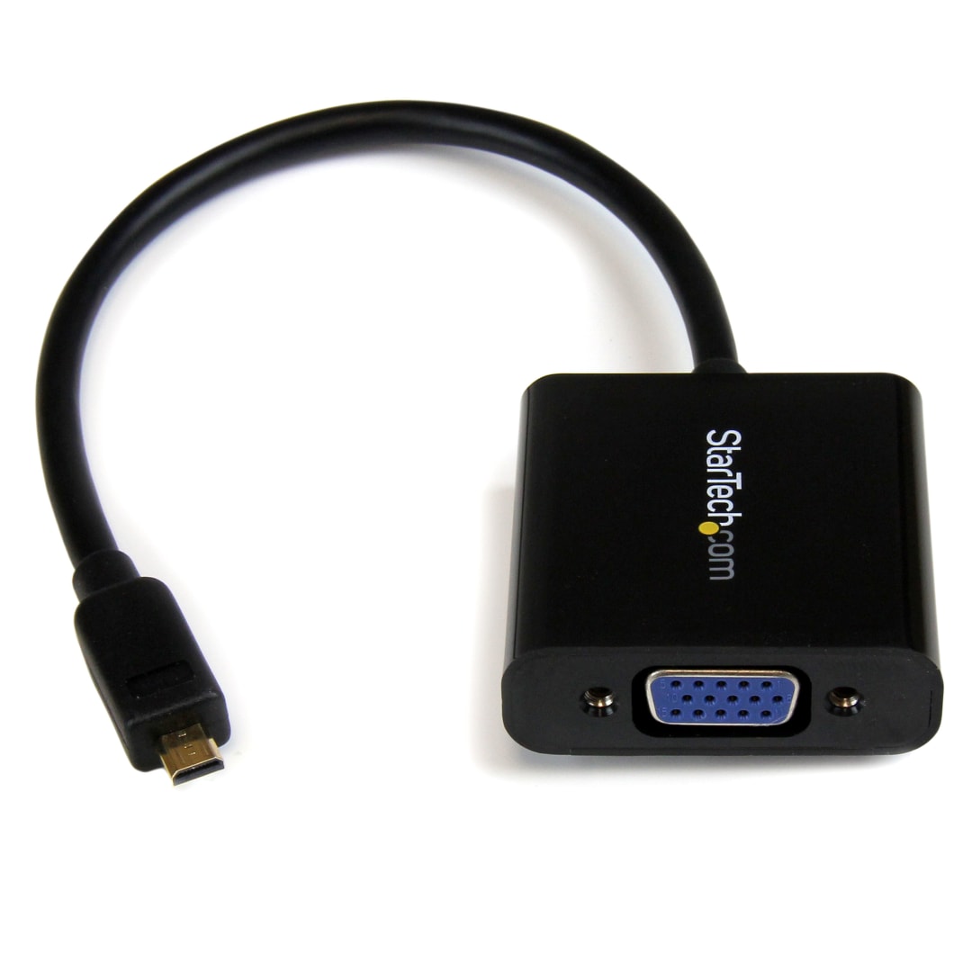 Micro HD to VGA adapter cable