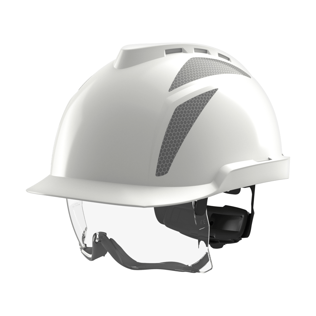 V-Gard® 930 Non-Vented Safety Helmet with Integrated Over Spectacles
