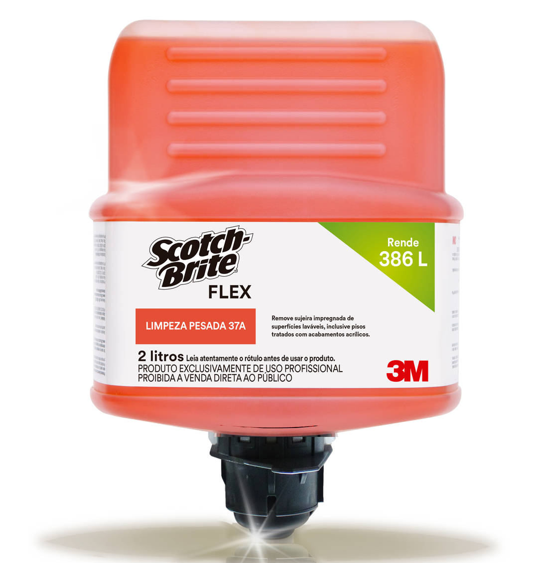 Scotch-Brite™ Flex Limpeza Pesada 37A para Limpeza Profissional