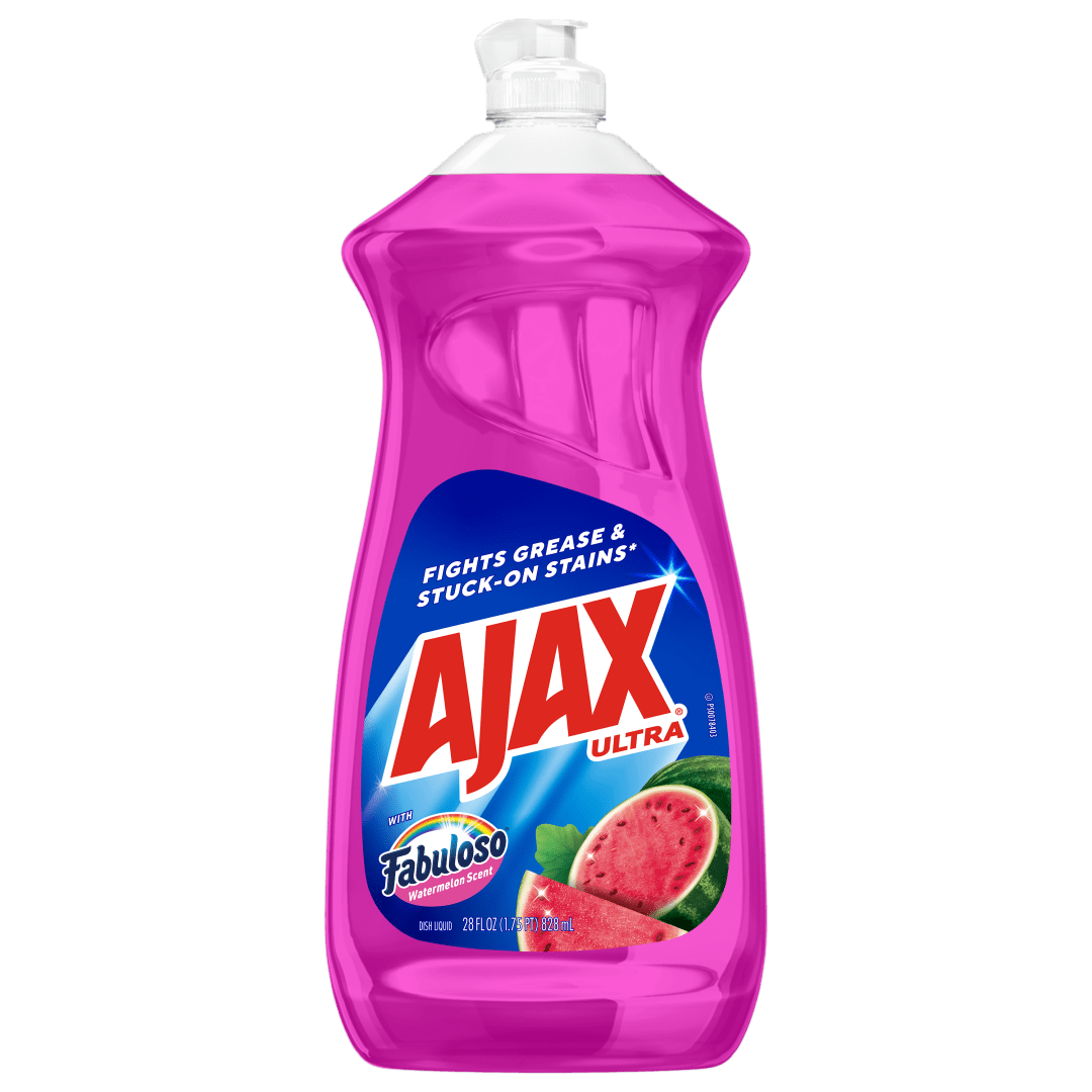 Ajax Ultra Liquid Dish Soap, fabuloso Watermelon- 28oz