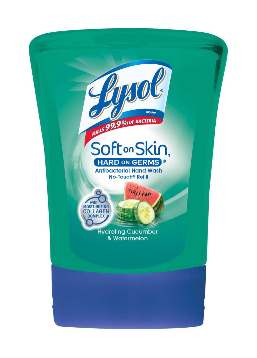 LYSOL® No-Touch Hand Soap - Refill Hydrating Cucumber & Watermelon 6/8.5 oz.