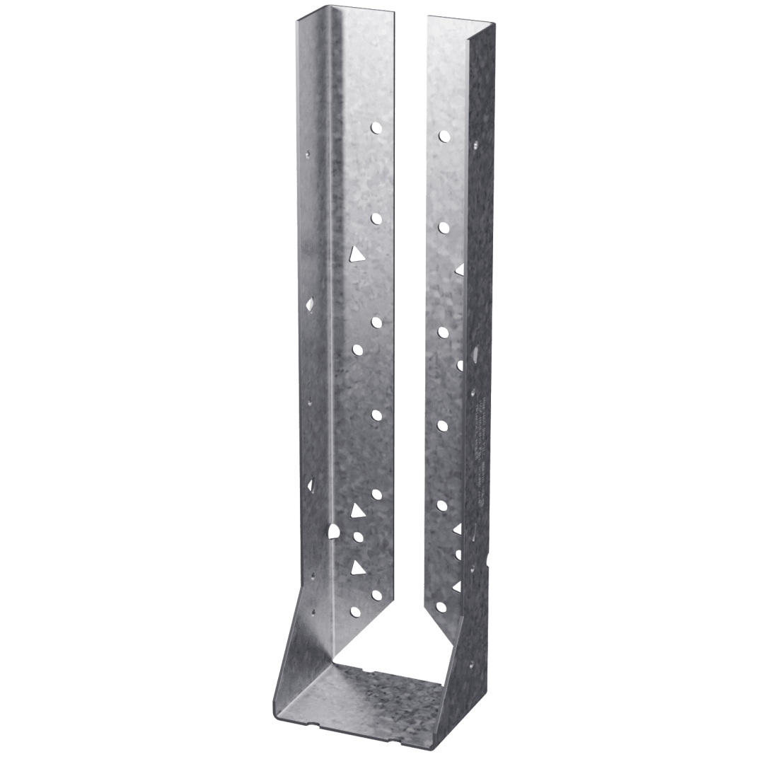 Simpson Strong-Tie HUC214-2 HUC Galvanized Face-Mount Concealed-Flange Joist Hanger for Double 2x14 (Pack of 25)
