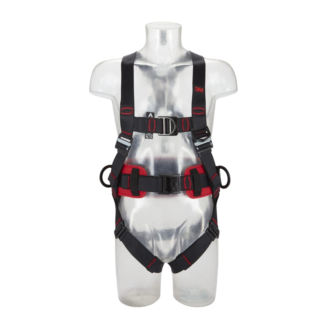 3M™ Protecta® E200 Comfort Kemer Tipi Düşüş Durdurucu Emniyet Kemeri, Konumlandırma, Siyah, Orta/Büyük, 1161631