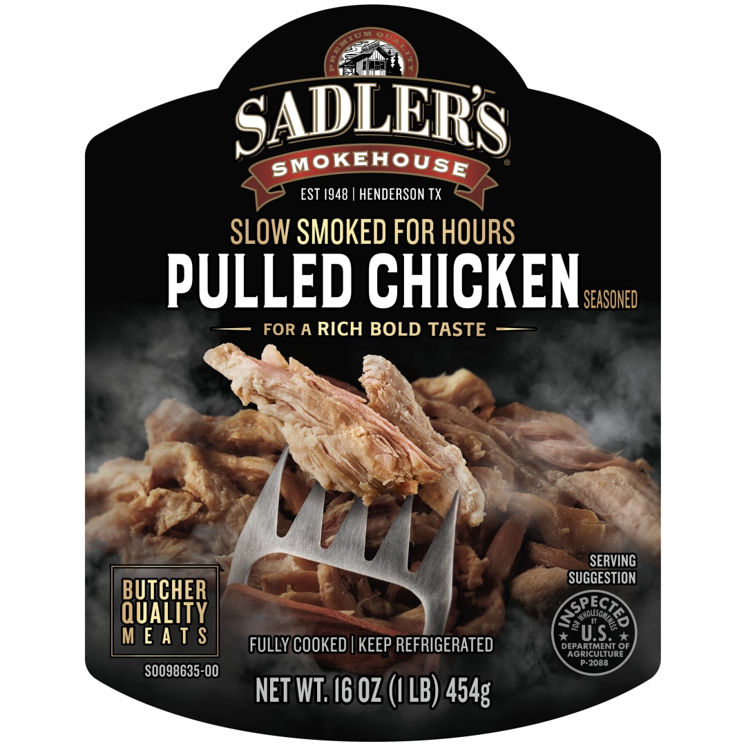 SADLER'S SMOKEHOUSE Pit Smoked Pulled Chicken HWS