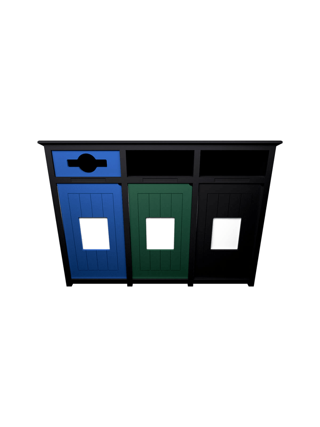  AURA - Triple - Unit - Mixed-Full-Full - Black-Blue-Green-Black