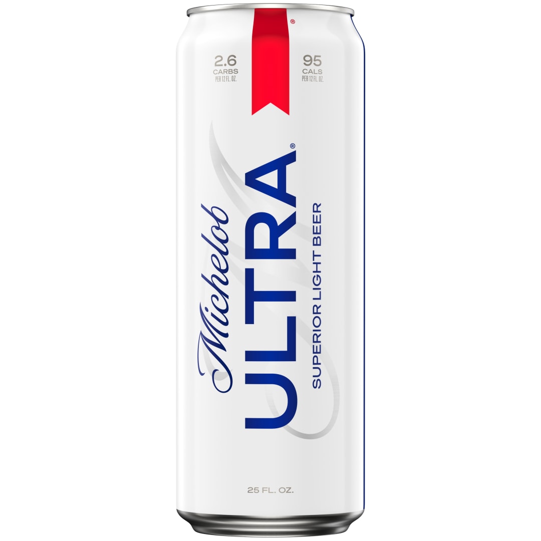 Michelob ULTRA Superior Light American Lager Beer, 25 fl oz Can
