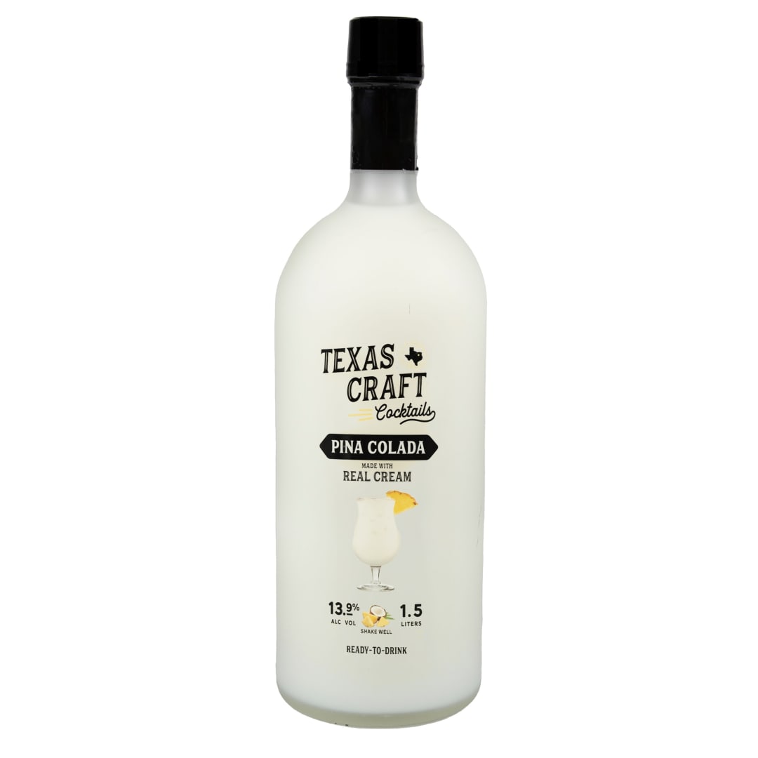 Texas Craft Pina Colada Cocktail 1.5l 27.8 Proof