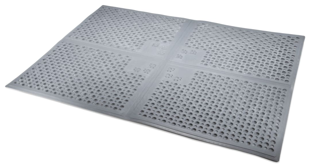 Petlinks Purr-fect Paws Multipurpose Cat Litter Mat, Extra Large, Gray