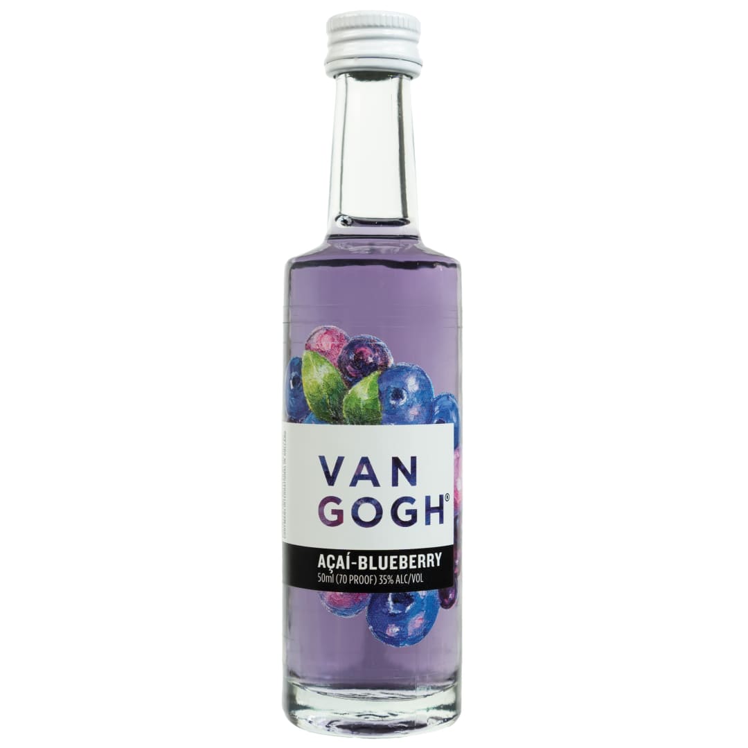 Van Gogh Acai-Blueberry Vodka 50ml 70 Proof