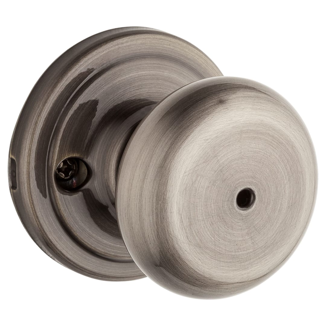 Hancock Bed/Bath Knob in Antique Nickel