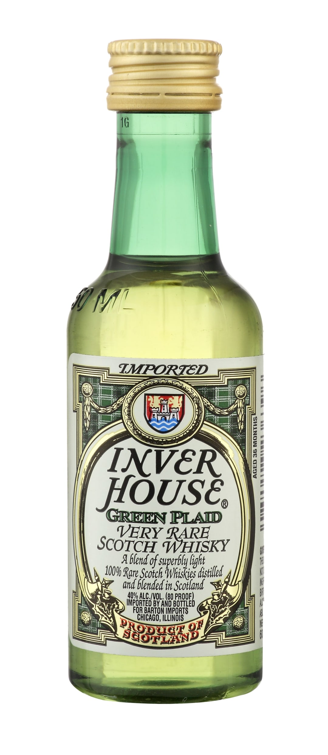 Inver House Very Rare Blended Scotch Whisky 50ml 80 Proof