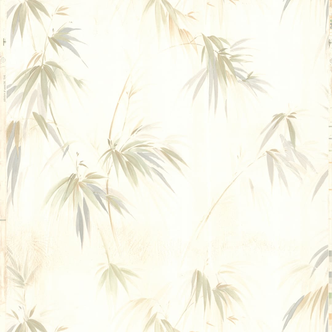 Fern Beige Fade Wallpaper