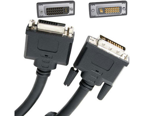 Dual Link Digital Flat Panel Cable Extender DVI-I