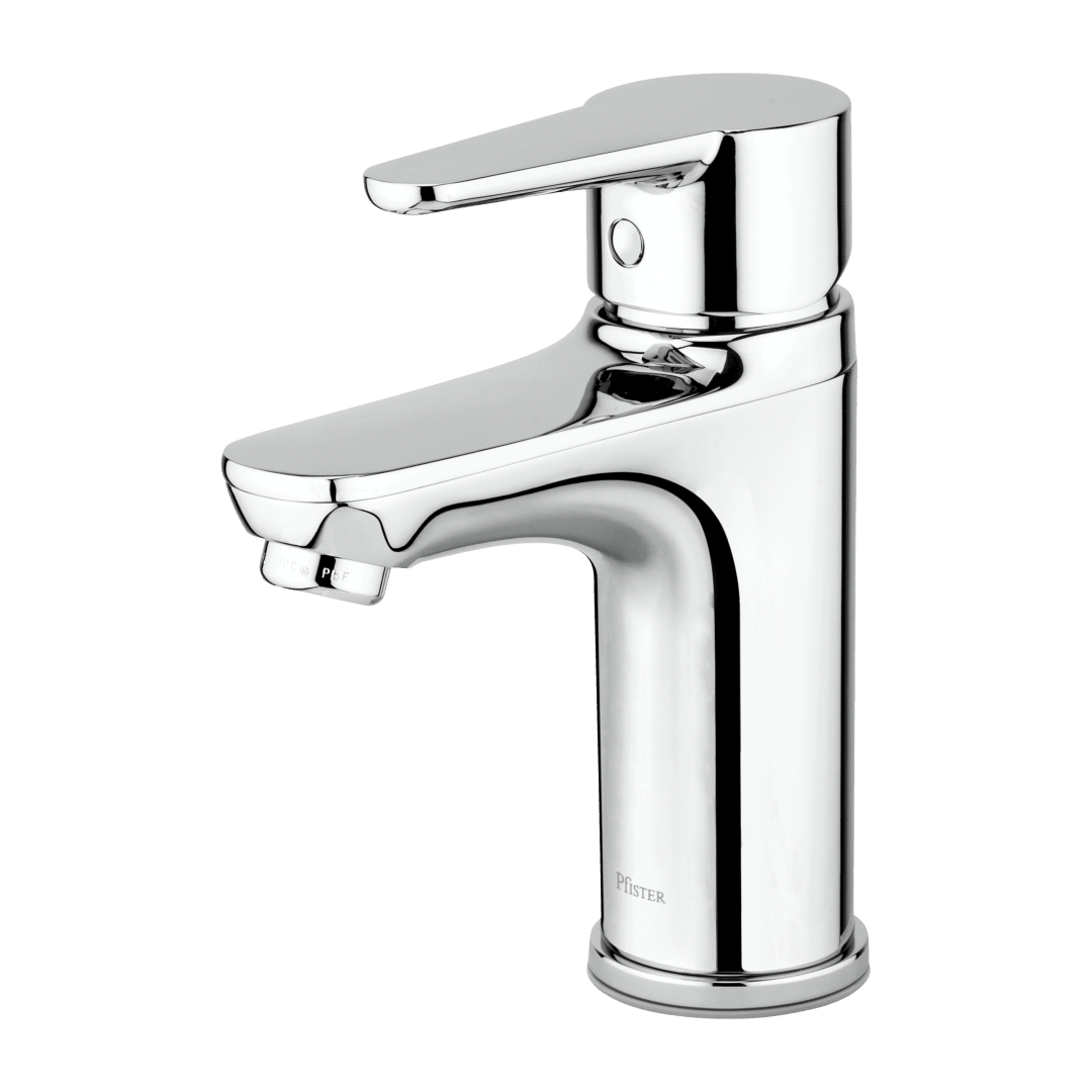 Pfirst Modern Single Control Bath Faucet in Polished Chrome