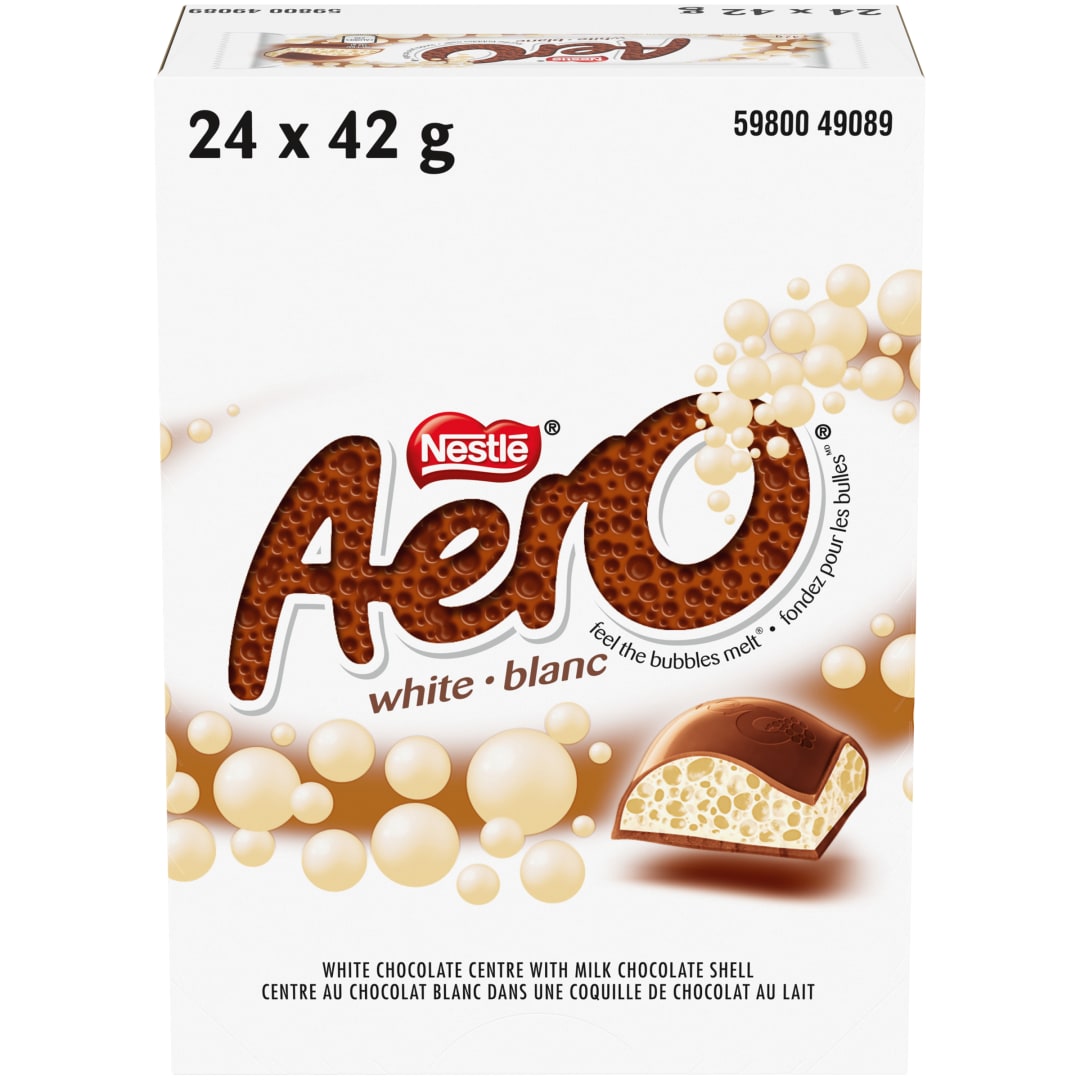 AERO White Bar 6(24x42g) CA
