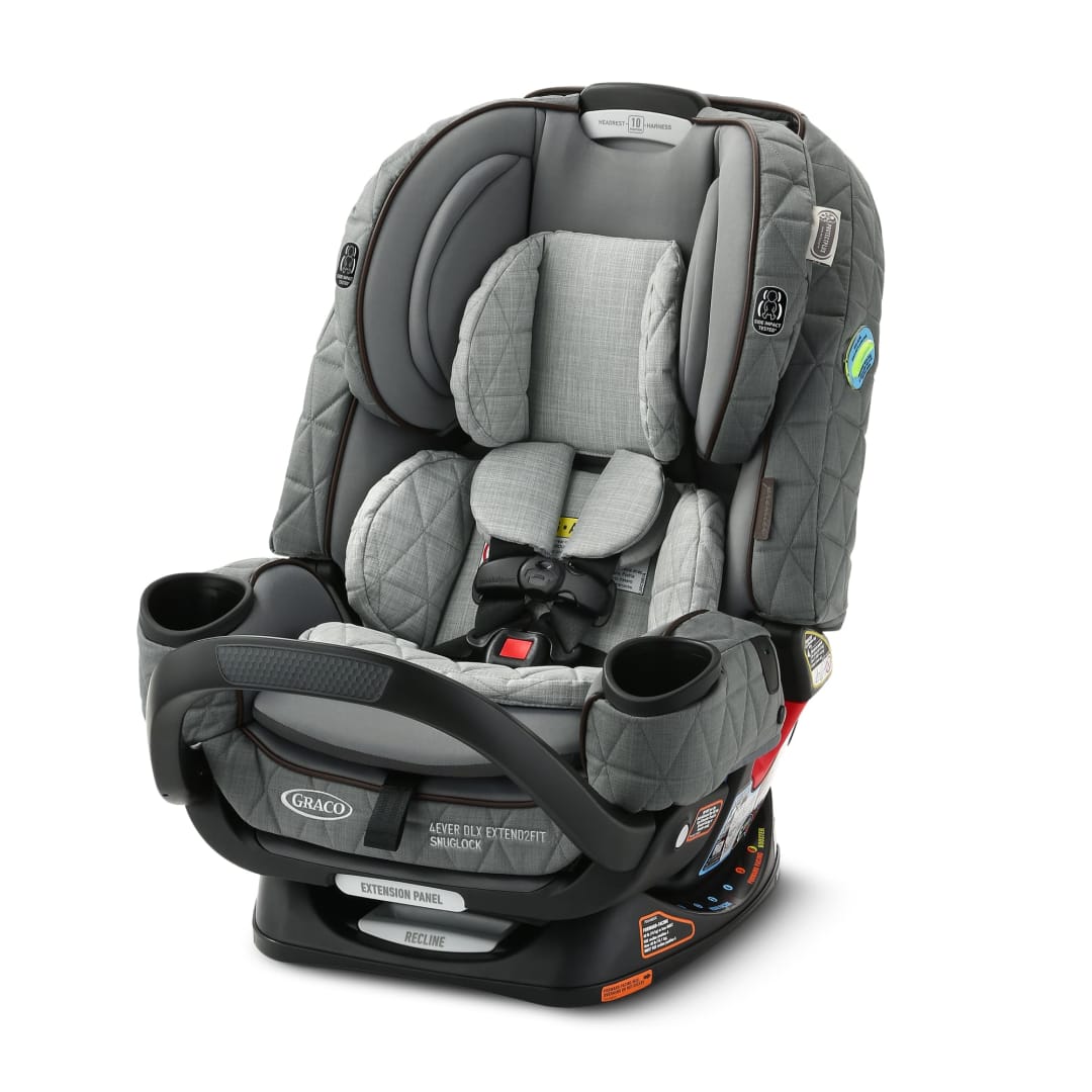 Graco® Premier 4Ever® DLX Extend2Fit® SnugLock® 4-in-1 Car Seat featuring Anti-Rebound Bar, Midtown™ Collection