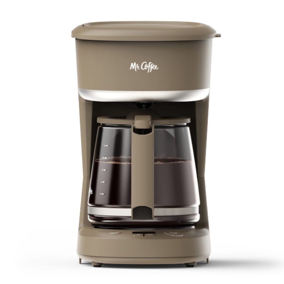 Mr. Coffee® 12 Cup Coffee Maker with Strong Brew Mode, Programmable Coffee Maker with Large Showerhead, Strong Brew Setting, Auto-Pause, Chai Cream
REVISED
Mr. Coffee® 12 Cup Programmable Coffee Maker with Strong Brew Mode, Auto-Pause, Chai Cream