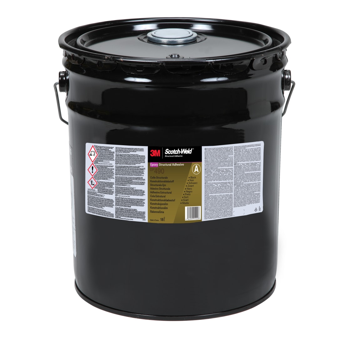 3M™ Scotch-Weld™ Epoksi Yapıştırıcı DP490, Siyah, Part B, 18 L