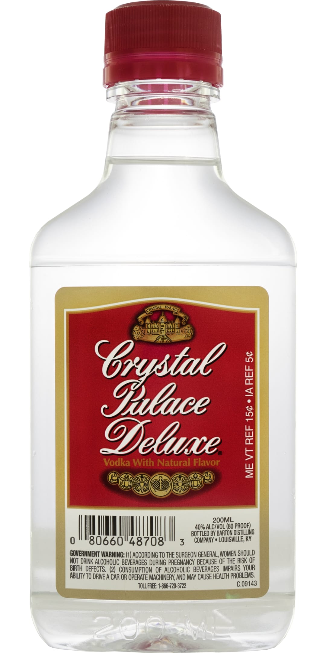 Crystal Palace Vodka 200ml 80 Proof