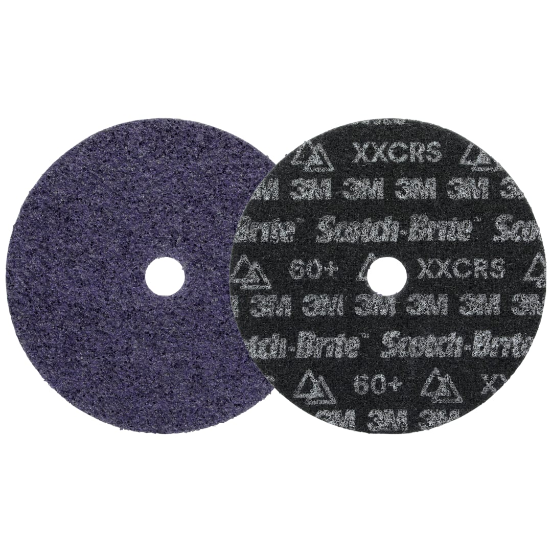 Scotch-Brite™ Hassas Ağır Hizmet Tipi Yüzey Hazırlama Diski, HD-DH, X-Extra Coarse 60+, 178 mm x 22.23 mm, 25 ea/Case