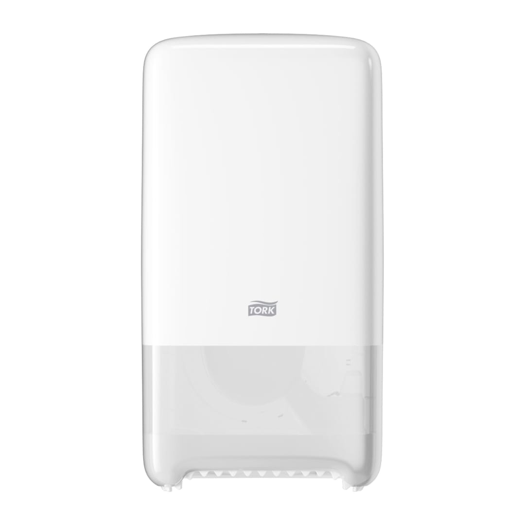 Tork Twin Mid-Size Toilet Roll Dispenser
