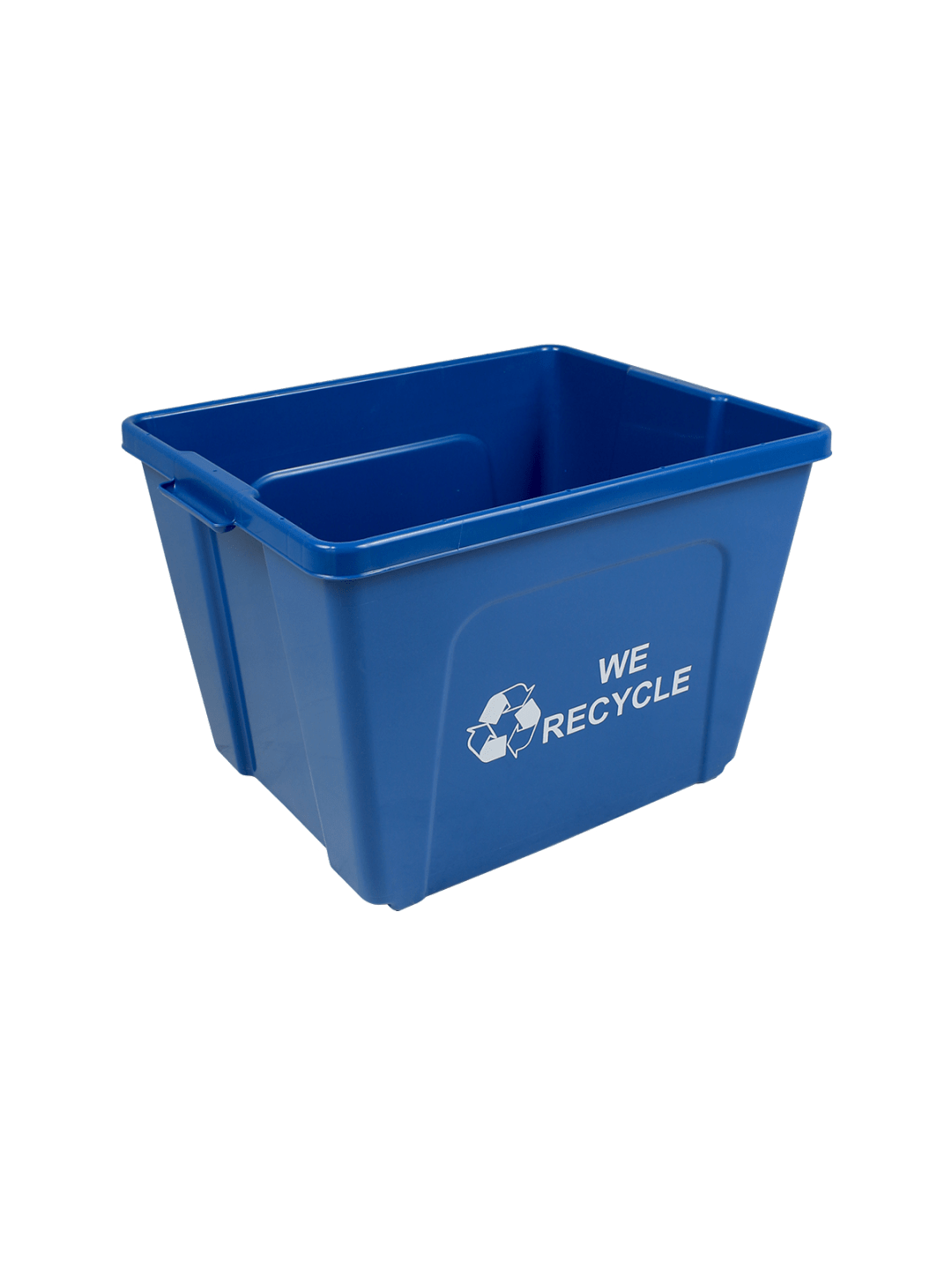 CURBSIDE - Single - Body - True 14 - Mobius Loop-We Recycle 2 Sides - Busch Blue