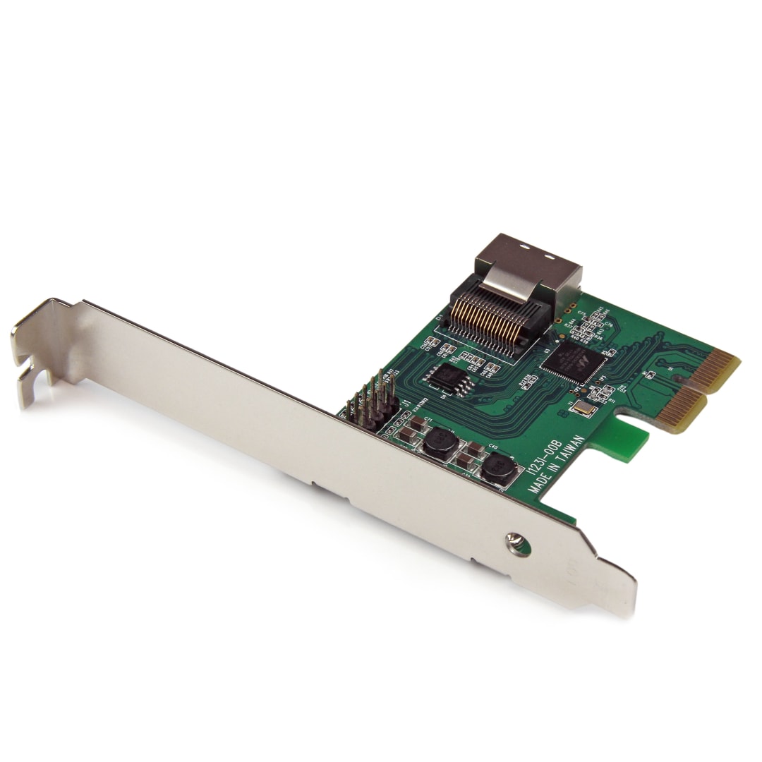 PCIe SATA 3 Controller Card with Mini-SAS SFF-8087