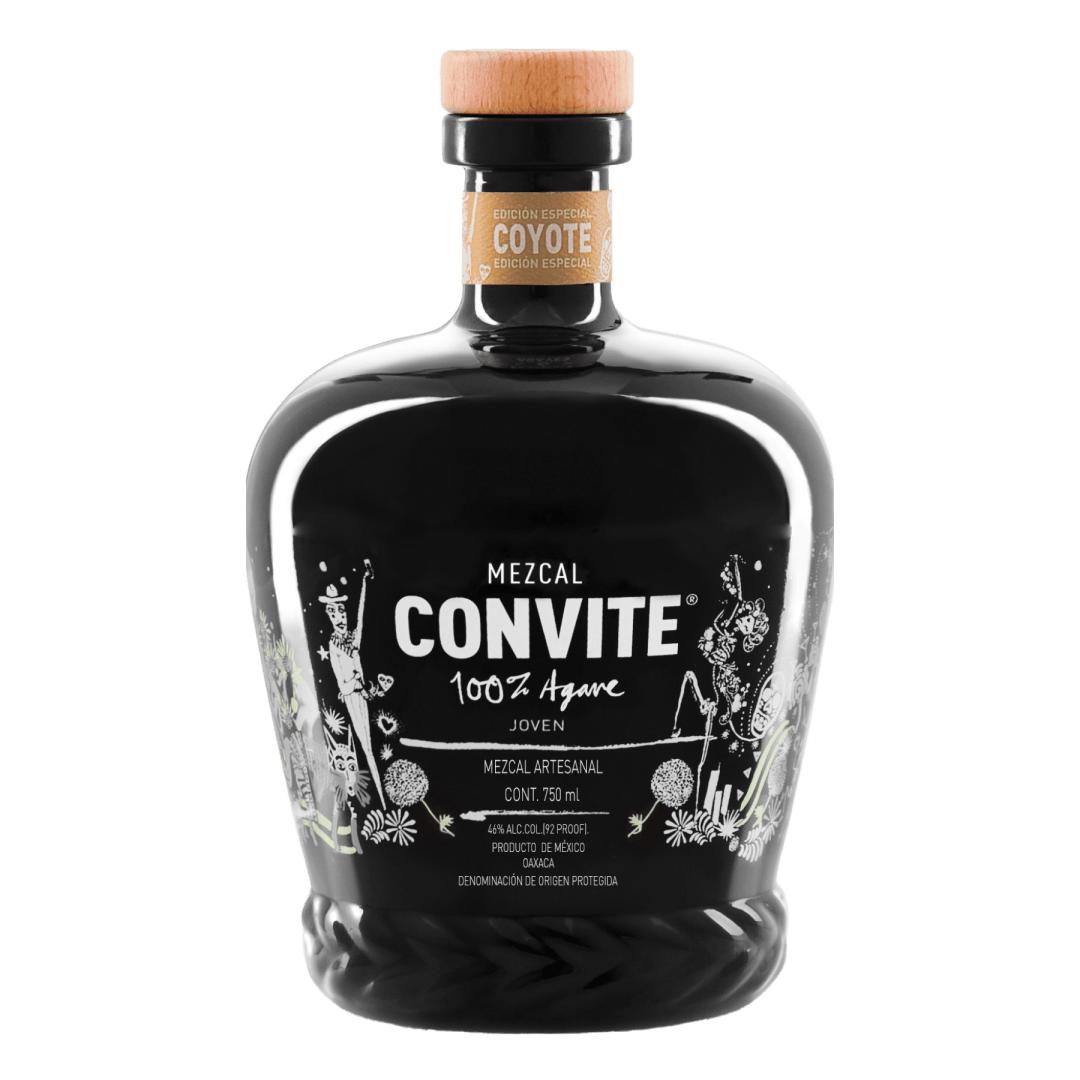 Convite Mezcal Artesanal Joven Coyote Edicion Especial 750 ML