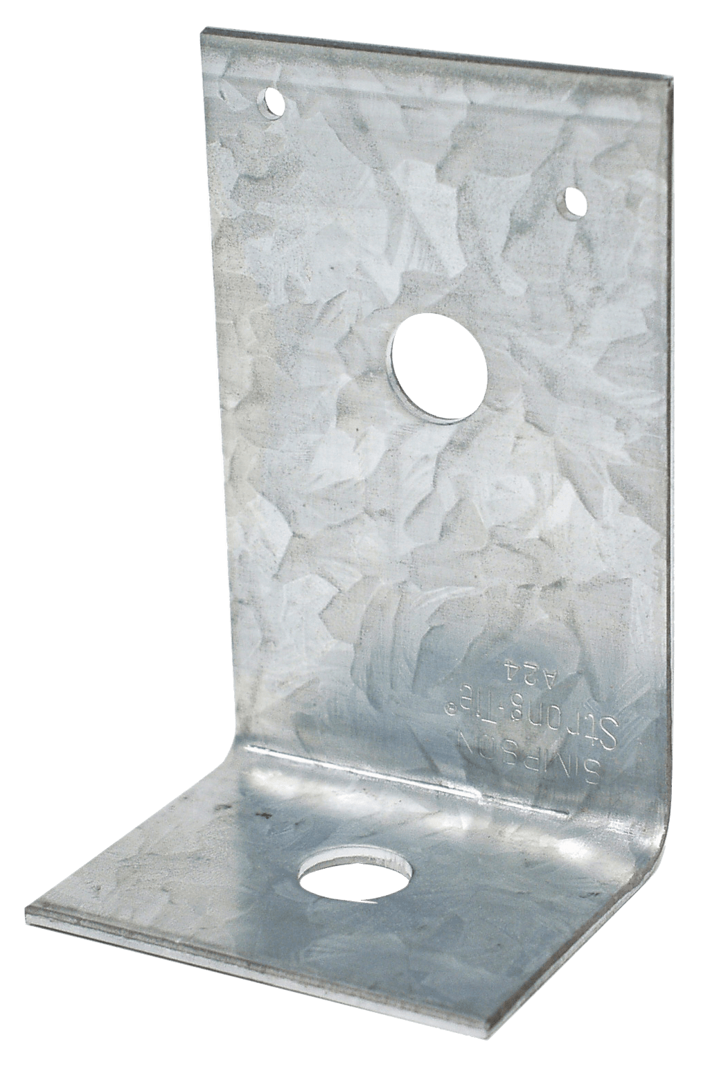 Simpson Strong-Tie A24 2 in. x 3-7/8 in. x 2-1/2 in. Galvanized Angle