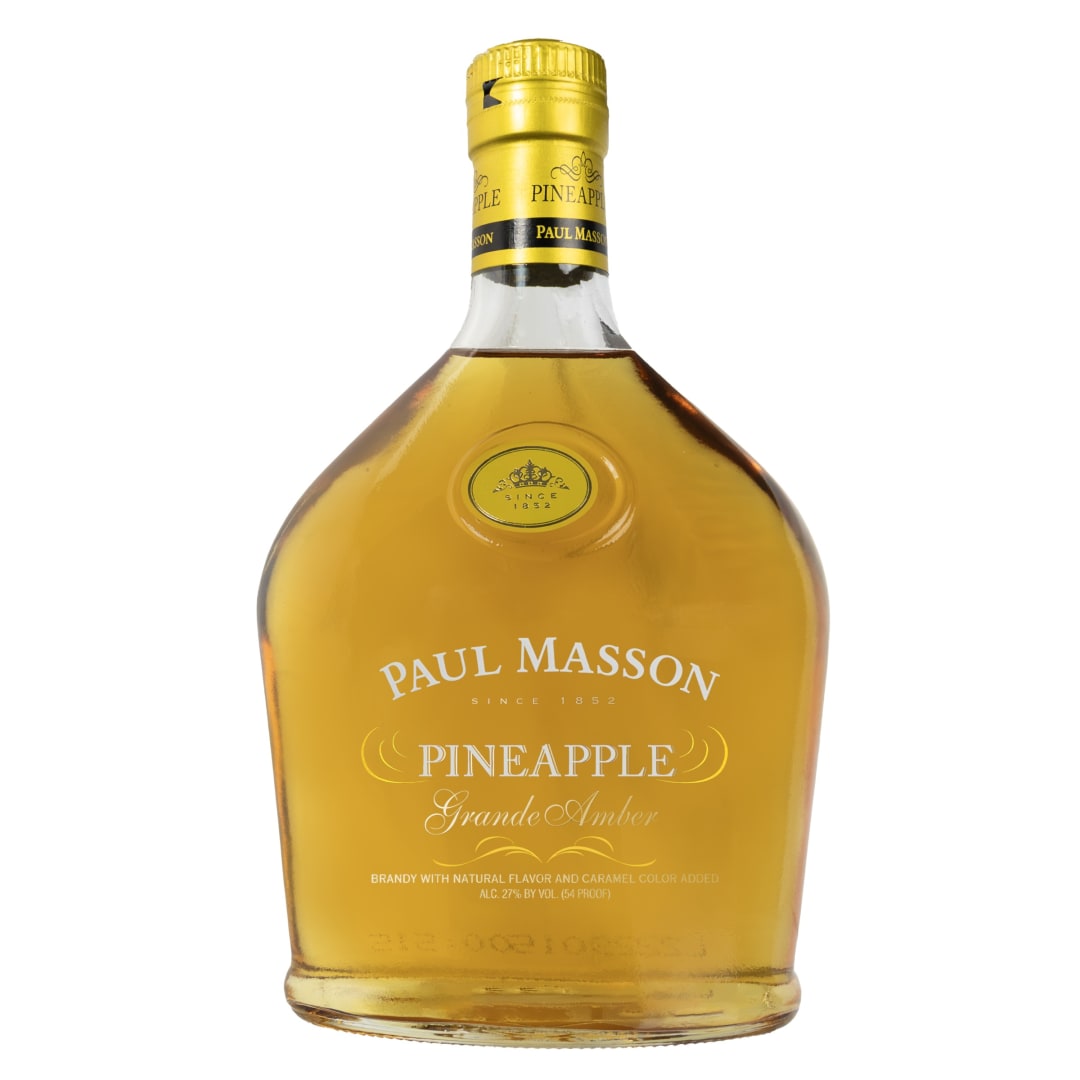 Paul Masson Pineapple Grande Amber Brandy 750ml 54 Proof