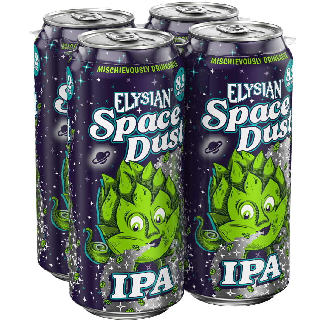 Elysian Brewing Space Dust IPA, 4 pack, 16 fl. oz Cans