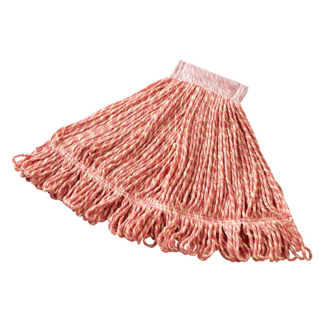 20 OZ Super Stitch® Blend Wet Mop, 5" Headband, Red