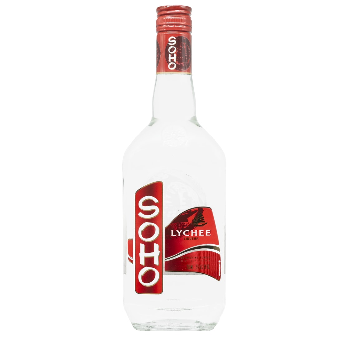Soho Lychee Liqueur 750ml 42 Proof