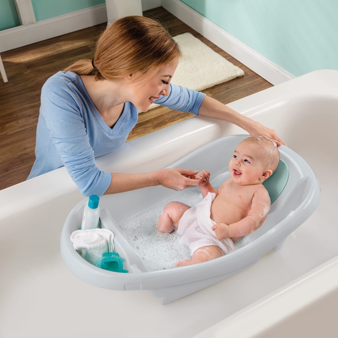 ING COMFY CLEAN NB TO TODDLER TUB GREEN