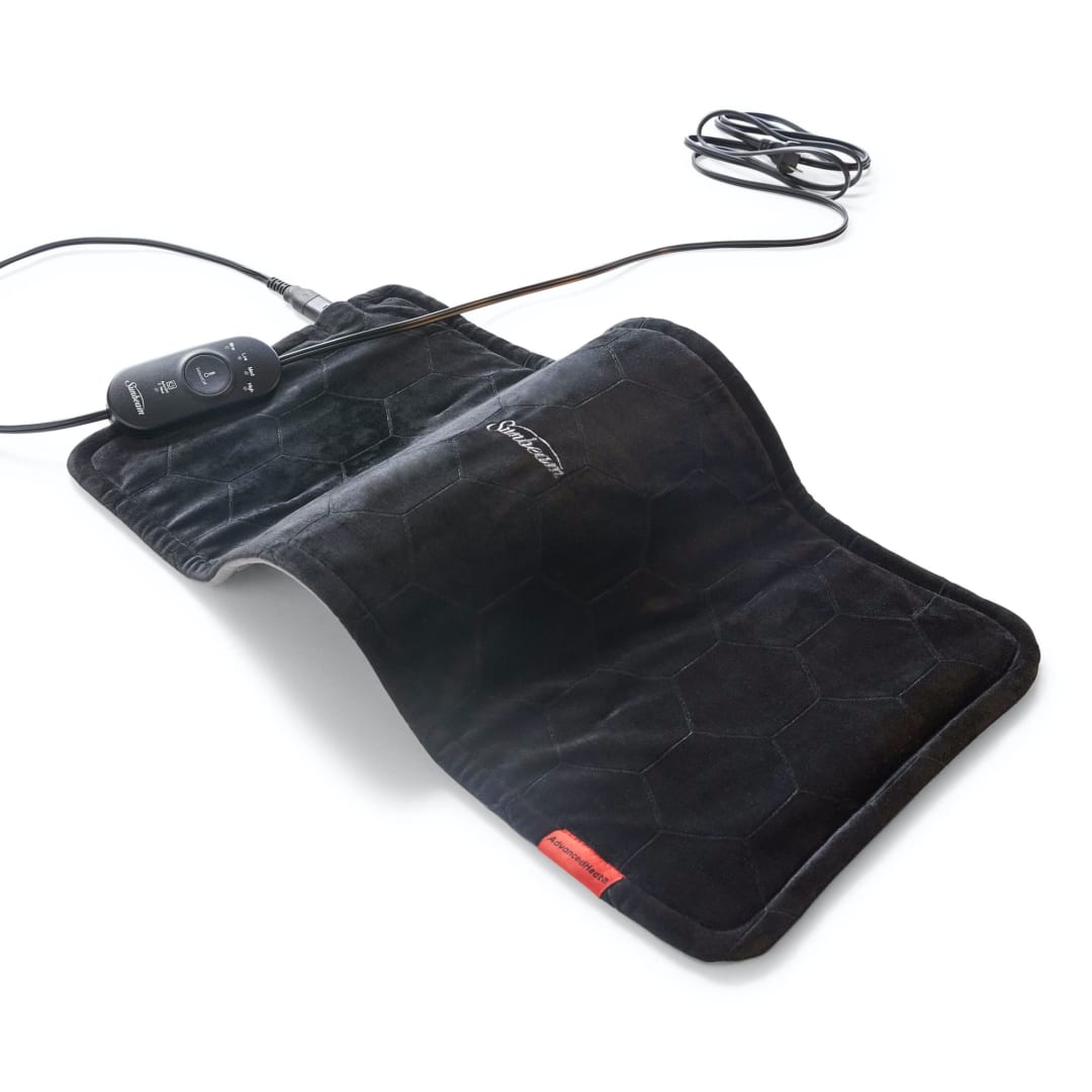 Sunbeam® AdvancedHeat King-Sized Heating Pad, Sunbeam® Heating Pad for Tough Pain Relief