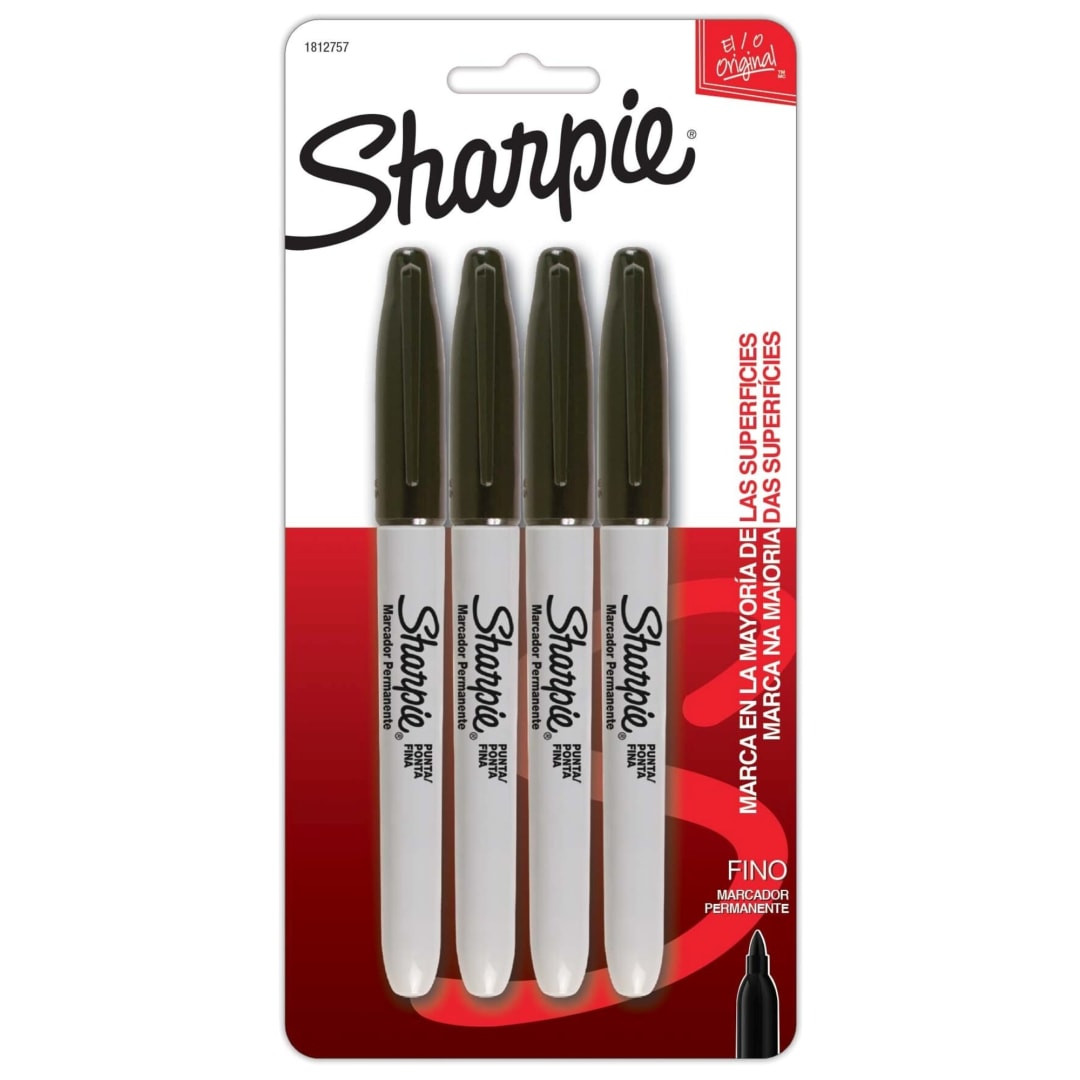 LA PM SHARPIE FINE BLACK CD 4