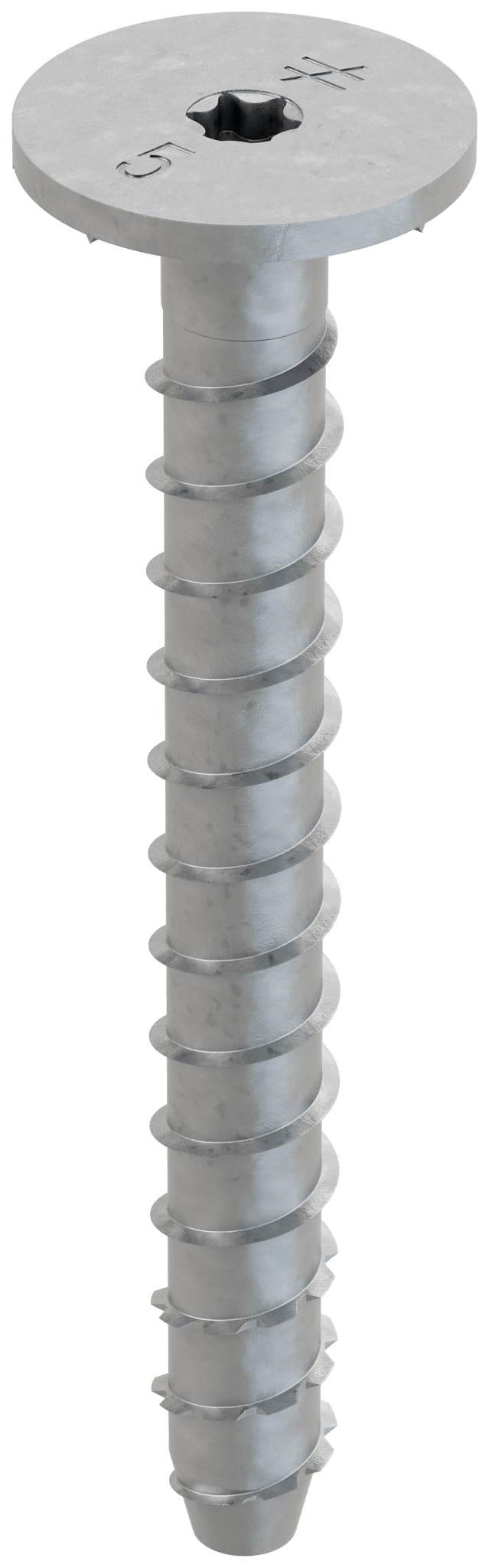 Simpson Strong-Tie THD50500WHMG Titen HD® 1/2 in. x 5 in. Mech. Galv. Washer-Head Heavy-Duty Screw Anchor (15-Qty)