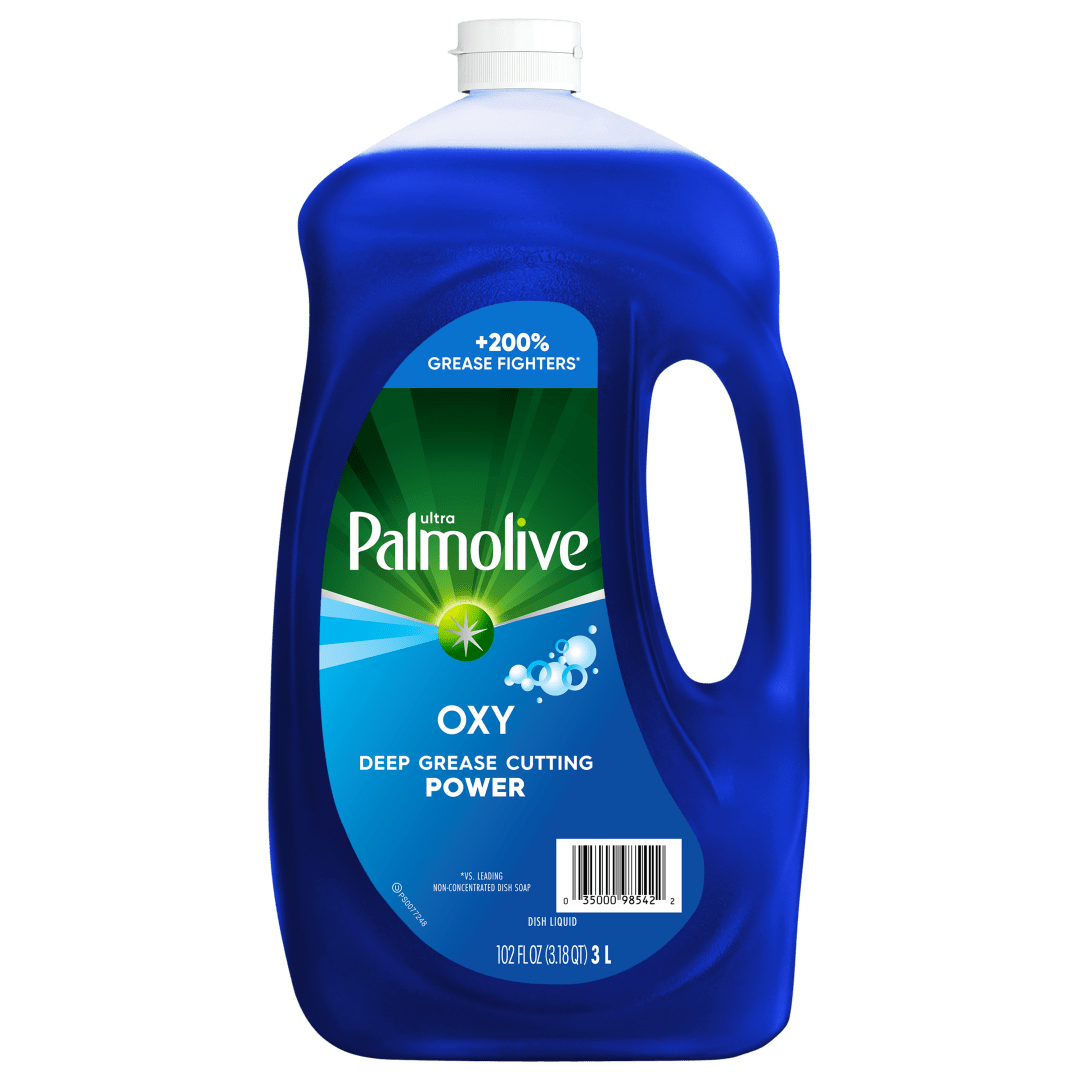 Palmolive Ultra Oxy Liquid Dish Soap, Power Degreaser, 102 fl oz Bottle