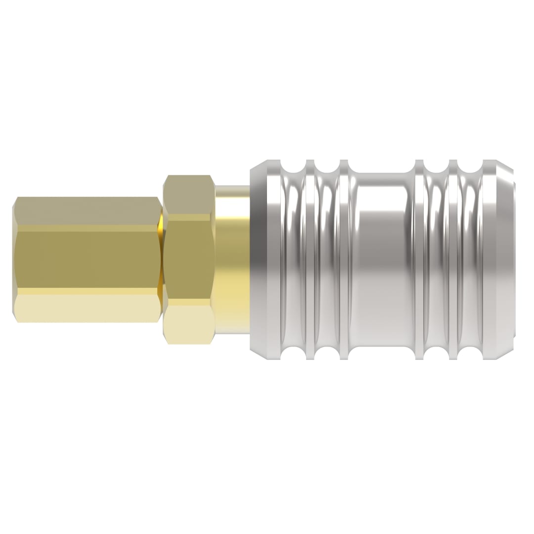Aeroquip Quick Disconnect Cplng Brass 1/4
