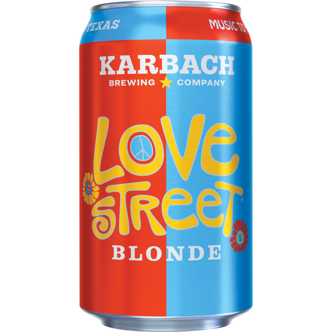 Karbach Brewing Company Love Street® Blonde Beer, 12 fl. oz. Can