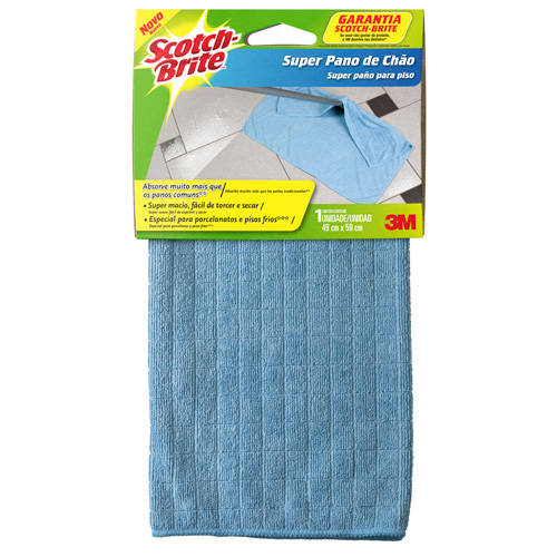 Super Pano de Chão Scotch-Brite®, Azul
