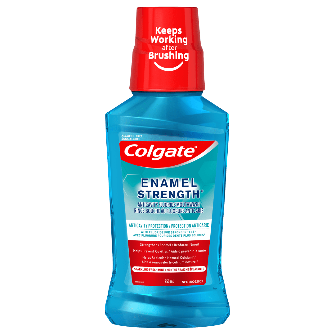 Colgate Enamel Health Mouthwash, Fresh Mint - 25 mL