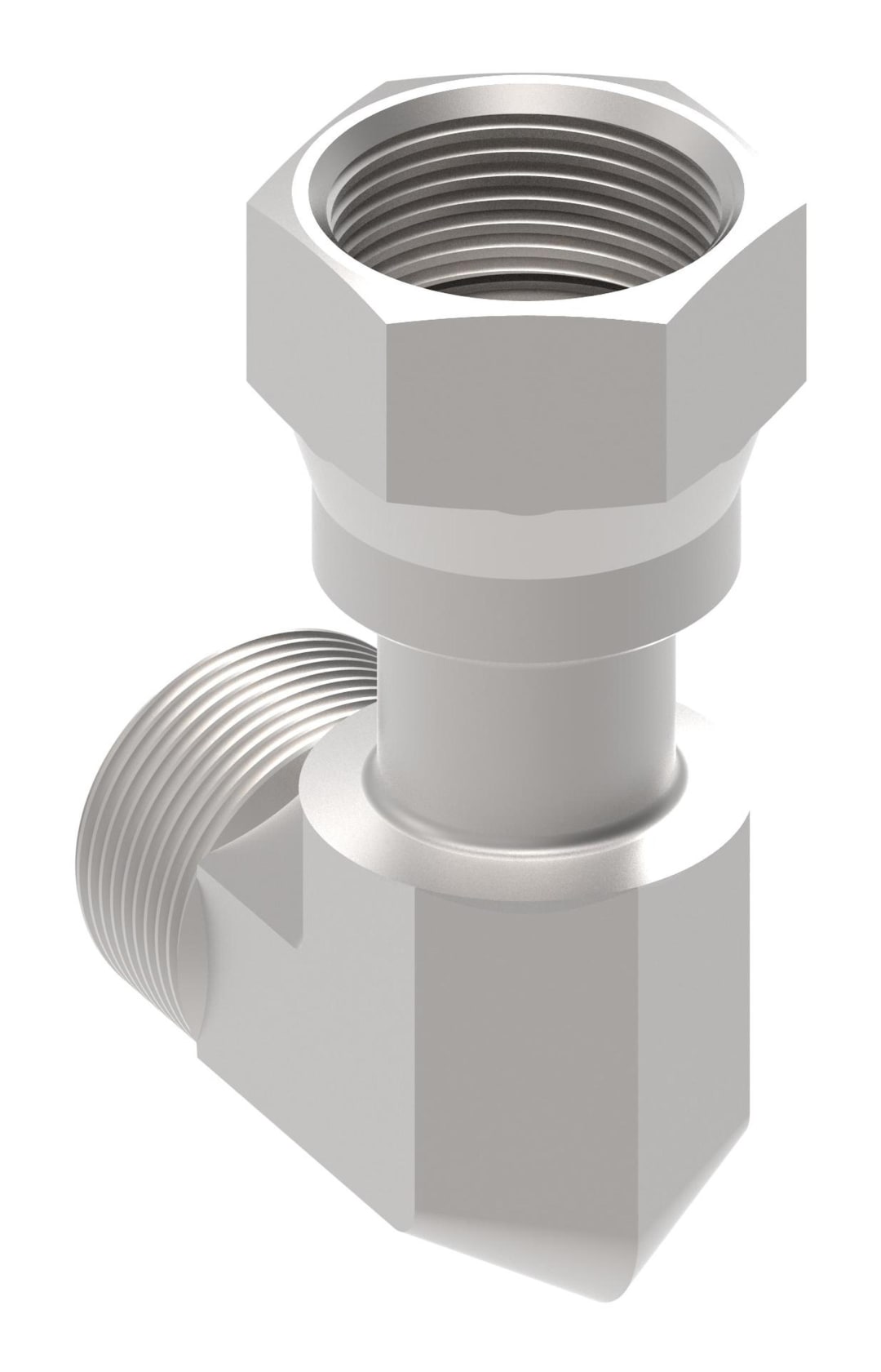 Aeroquip 3/8 Male ORS 90 Degree X 3/8 Female ORS Swivel