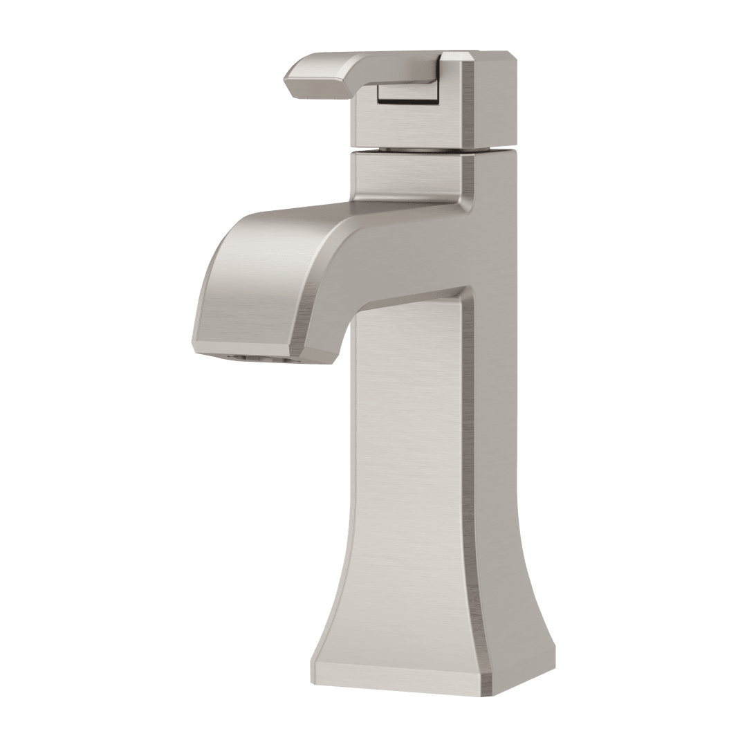 Park Avenue Single Control 4" Centerset Bathroom Faucet in Brushed Nickel